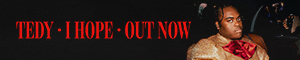 Tedy I Hope promotional banner - mobile version