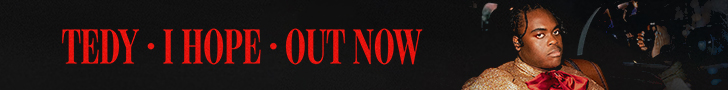 Tedy I Hope promotional banner - desktop version